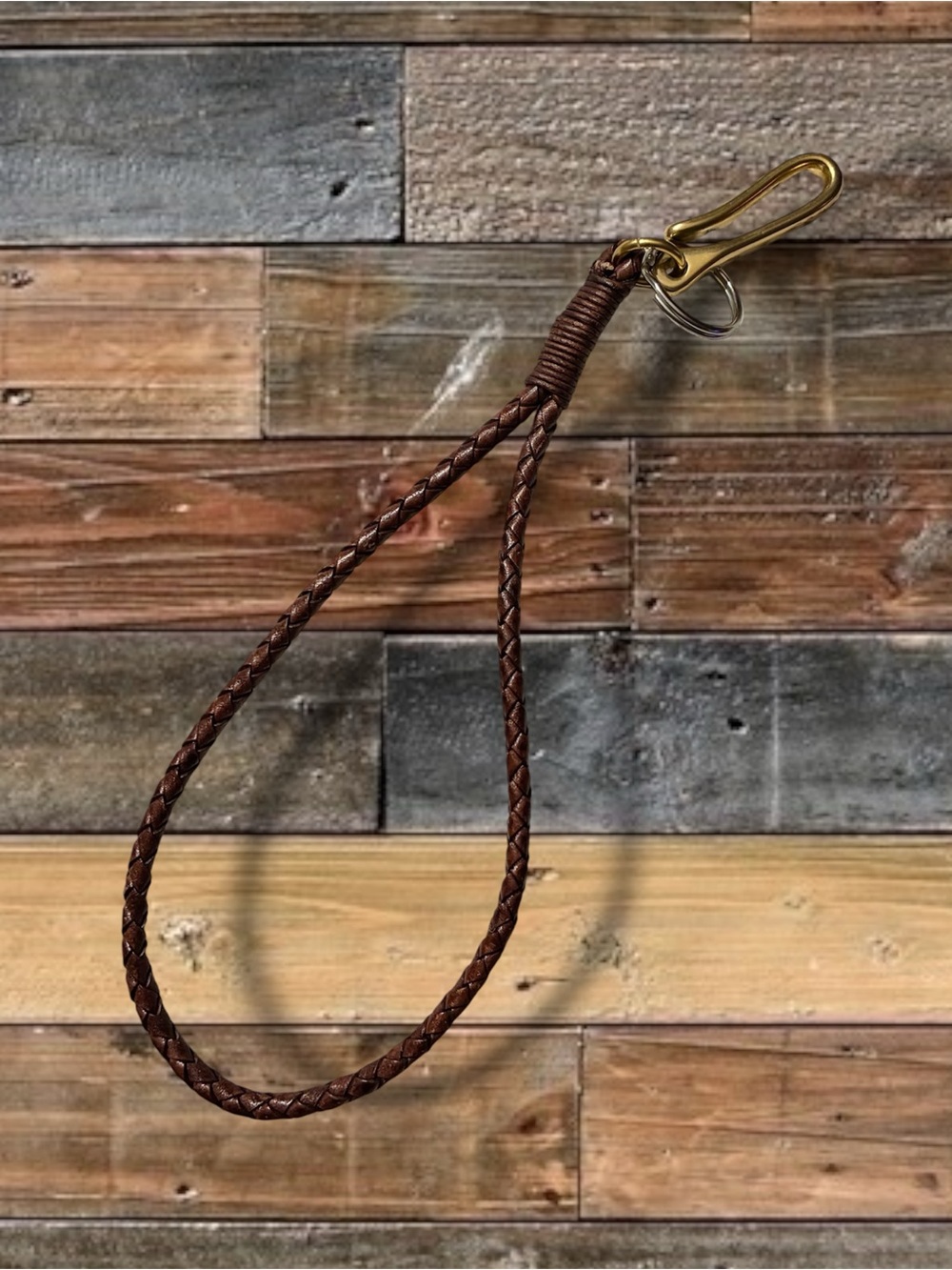 🔥HAND CRAFTED LEATHER/ BRASS KEYCHAIN #11🔥